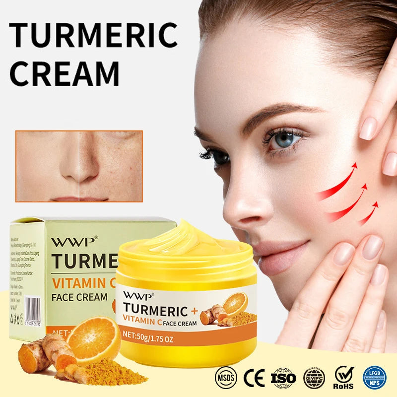 Turmeric+Vit C Moisturizing Cream Facial 50g